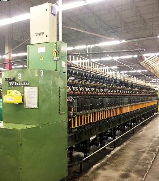 WHITIN NW Spinning Frames, 184 spindles,
